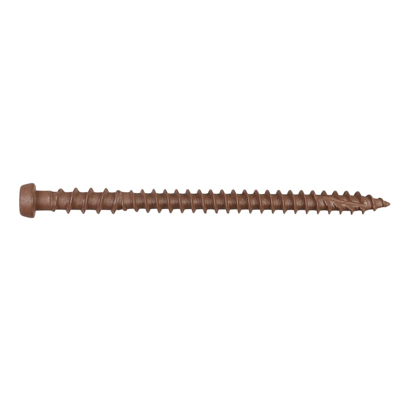 Simpson DCU234RD01R70 Deck-Drive DCU COMPOSITE Screw  #10 x 2-3/4 in. T20, Quik Guard, Red 01 (70-Qty)