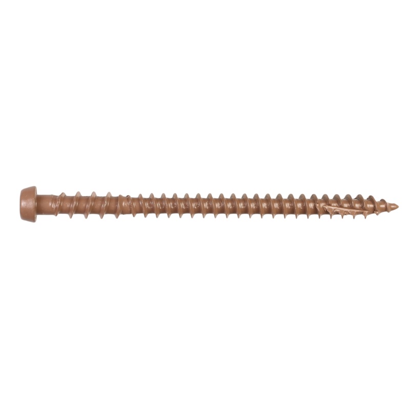 Simpson DCU234TN01R350 Deck-Drive DCU COMPOSITE Screw  #10 x 2-3/4 in. T20, Quik Guard, Tan 01 (350-Qty)