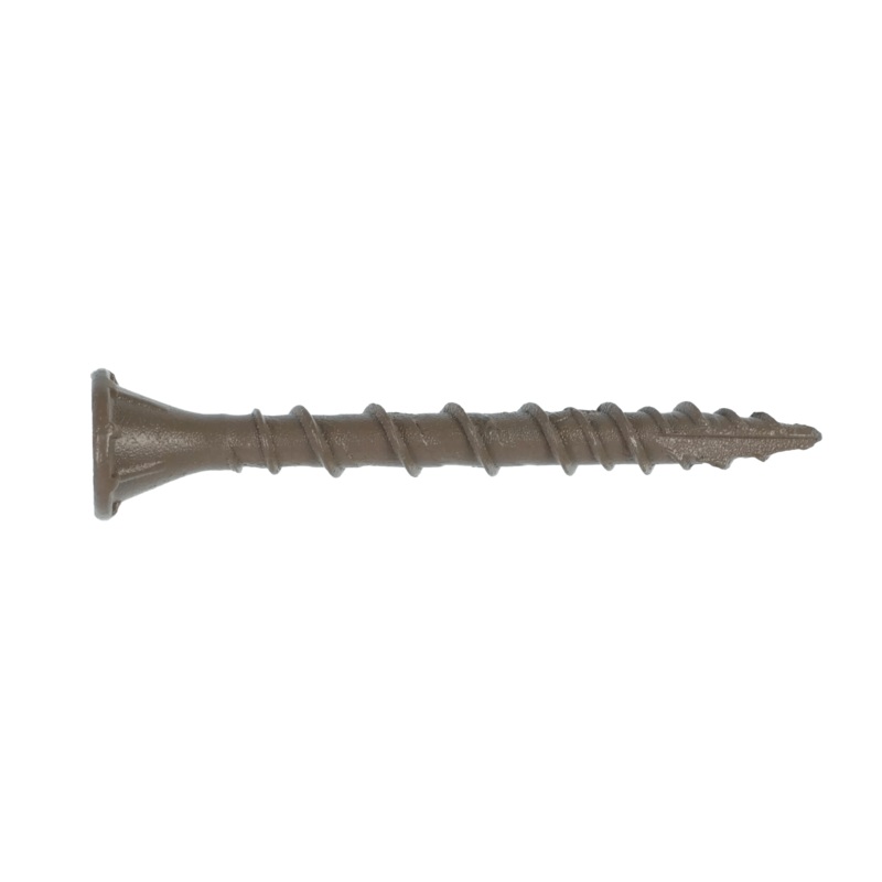 Simpson DSVR158S Deck-Drive DSV WOOD Screw (Collated)  #8 x 1-5/8 in. T25 6-Lobe, Red (2000-Qty)