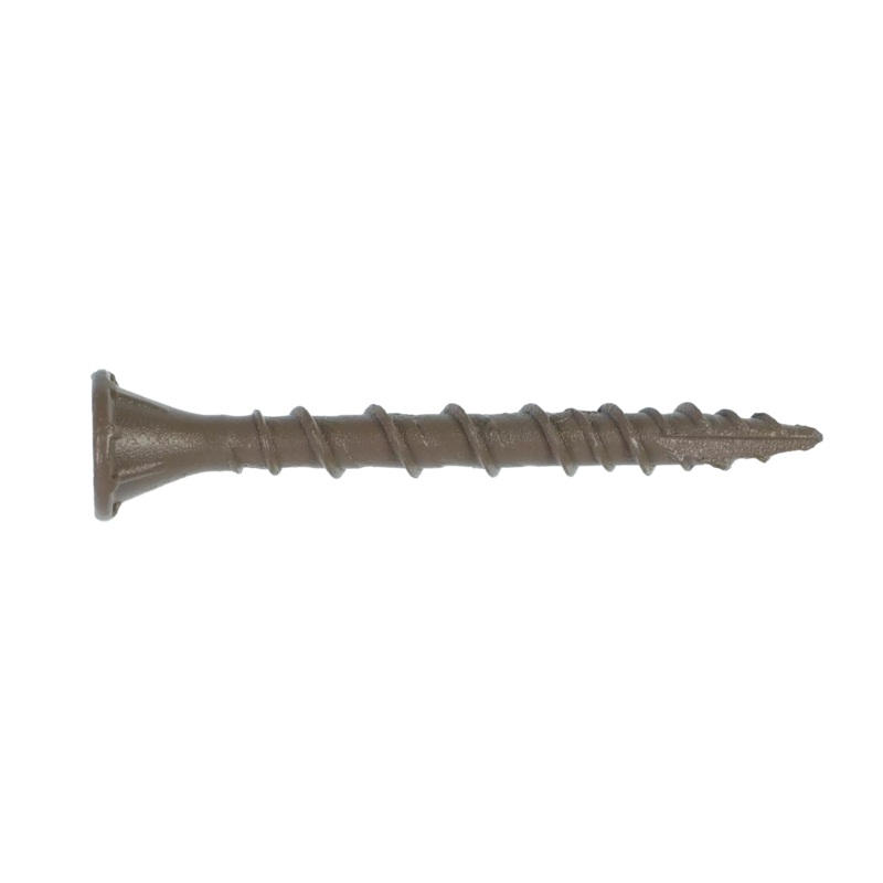 Simpson DSVT158MB Deck-Drive DSV WOOD Screw  #8 x 1-5/8 in. T-25, Flat Head, Quik Guard, Tan (1750-Qty)