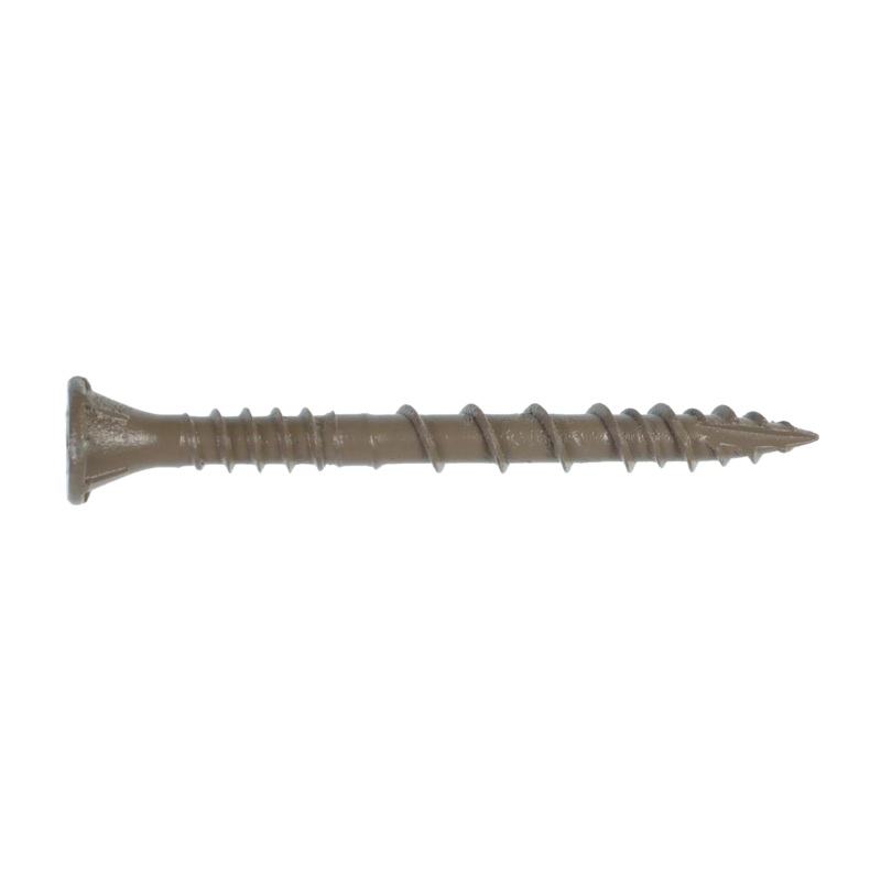 Simpson DSVT2MB Deck-Drive DSV WOOD Screw  #10 x 2 in. T-25, Flat Head, Quik Guard, Tan (1750-Qty)