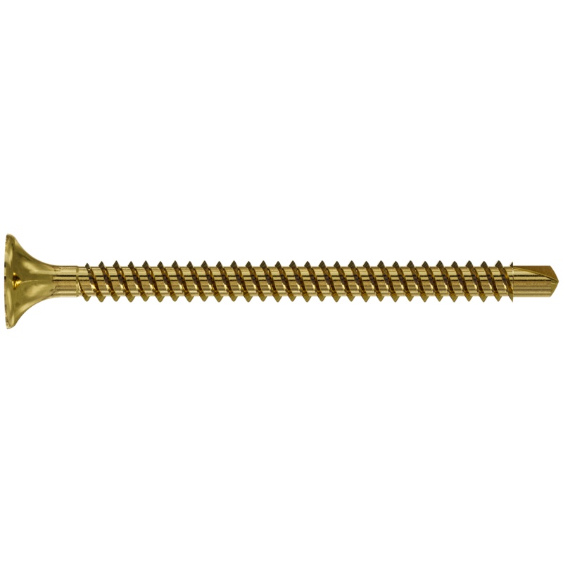 Simpson DWFSD178PS DWFSD Drywall-to-CFS Screw (Collated)  #6 x 1-7/8 in. #2 Phillips, Yellow Zinc (2000-Qty)