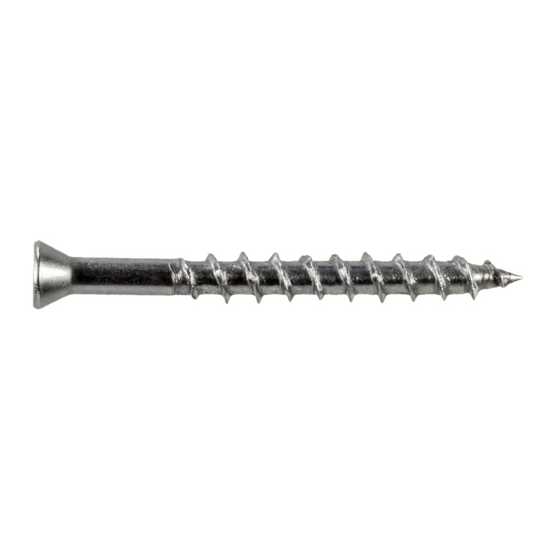 Simpson S07162WP5 Deck-Drive DWP WOOD SS Screw  #7 x 1-5/8 in. T-15, Trim Head, Type 305 (5 lb.)