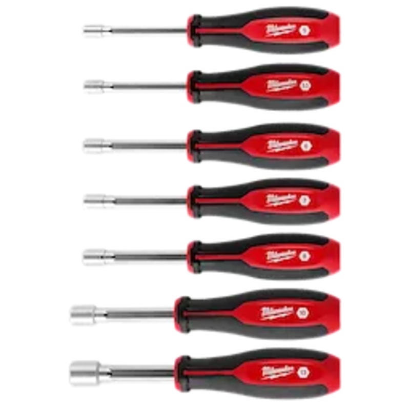 7pc Metric HollowCore Nut Driver Set
