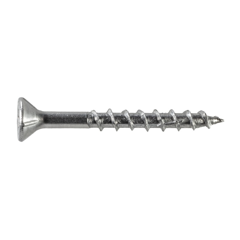 Simpson S08250WPF5 Deck-Drive DWP WOOD SS Screw  #8 x 2-1/2 in. T-20, Flat Head, Type 305 (5 lb.)