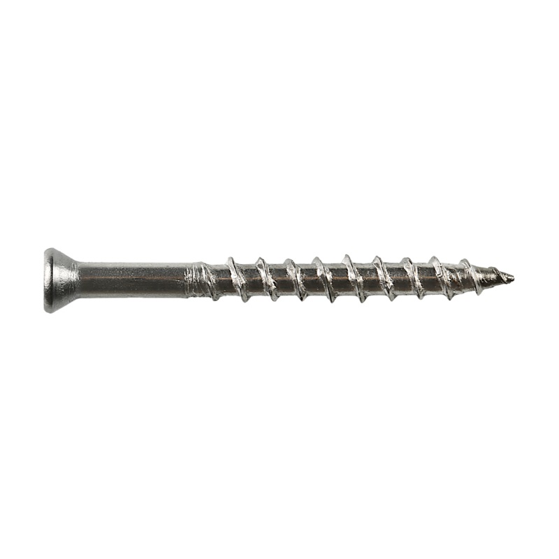 Simpson S08250WPFB Deck-Drive DWP WOOD SS Screw  #8 x 2-1/2 in. T-20, Flat Head, Type 305 (1750-Qty)