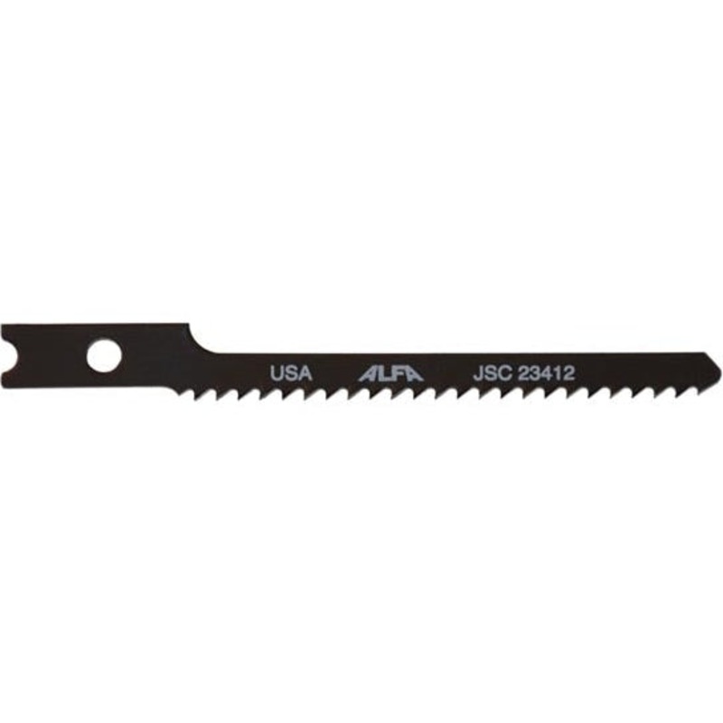 ALFA Tools JSC31810 3-1/8 x 5/16 x .032 10TPI HIGH CARBON STEEL JIG SAW BLADE 50/pack