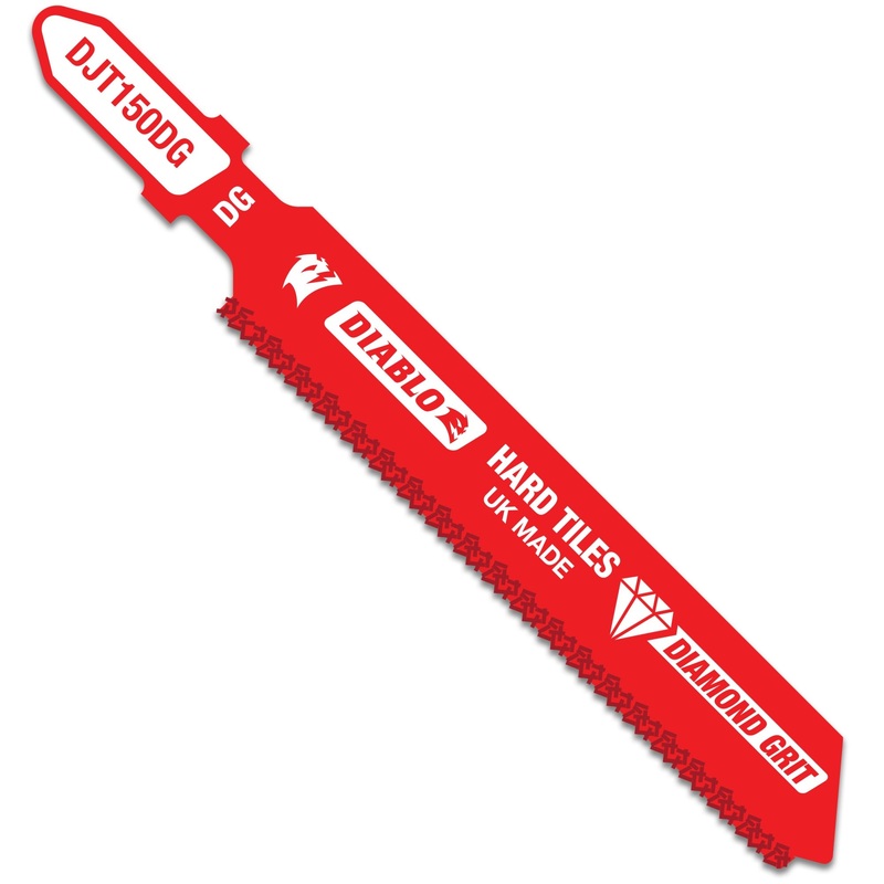 Diablo DJT150DG 3-1/4 in. Diamond Grit T-Shank Jig Saw Blade for Hard Tiles, 1/Box