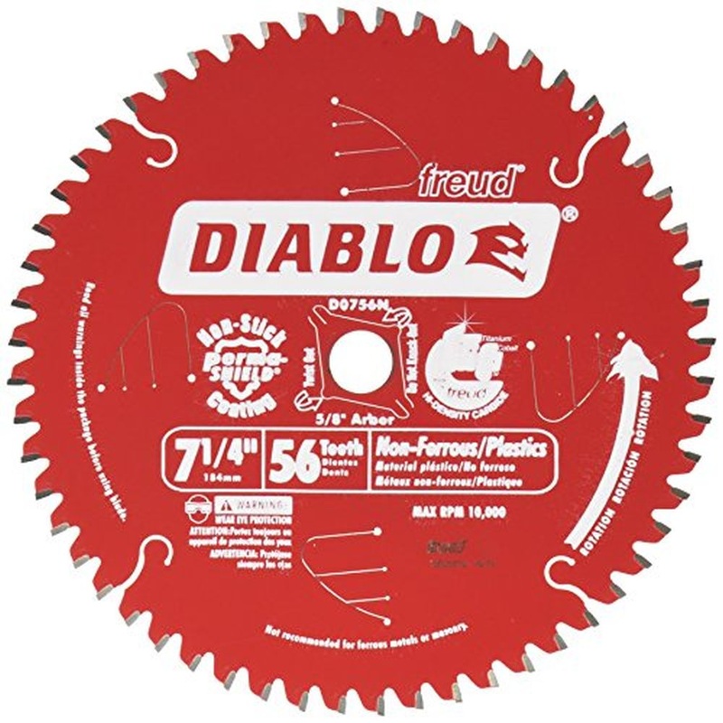 Freud D0756N Carbide Circular Saw Blade, 1/Box