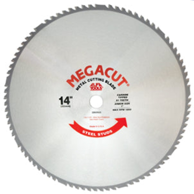 ALFA Tools SB69920 14"X81X1 CARBIDE CIRCULAR SAW FOR STUDS 1/pack