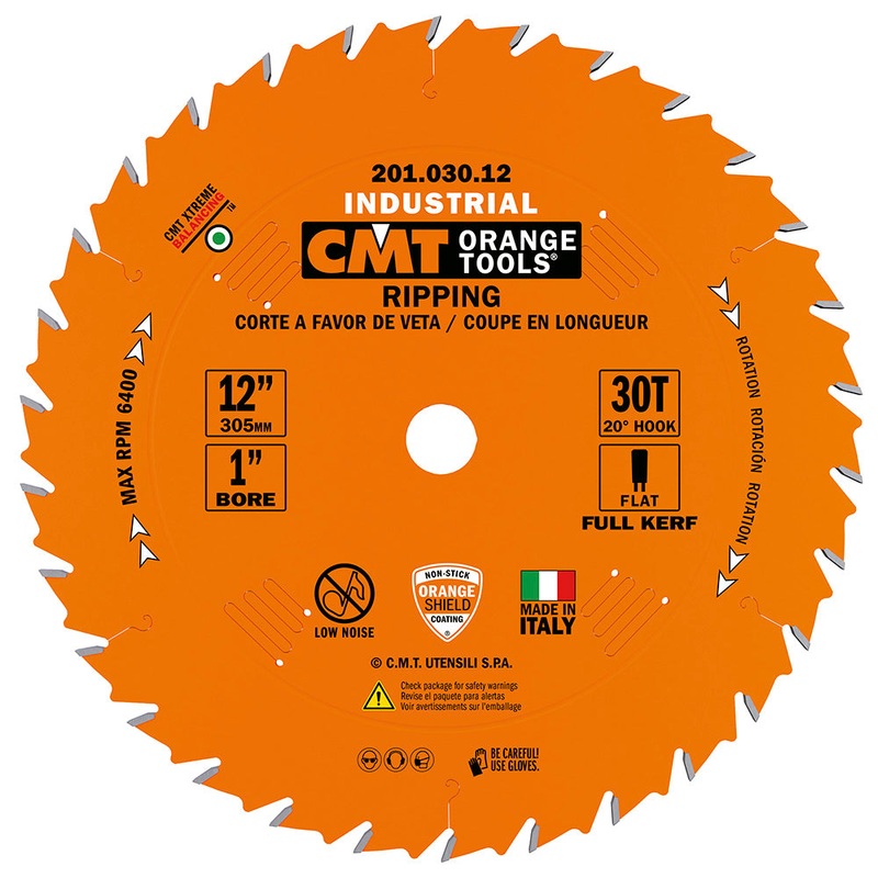 CMT Orange Tools 201.024.10 RIPPING 10x0.126/0.087x5/8  T=24 FTG