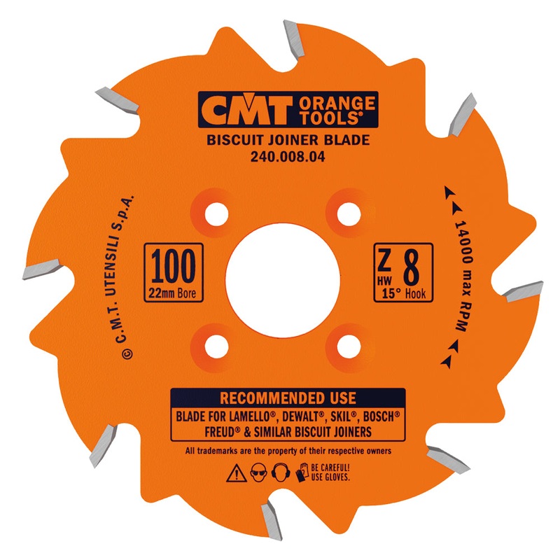 CMT Orange Tools 241.008.04 BISCUIT JOINER 4 x22mm  T=8