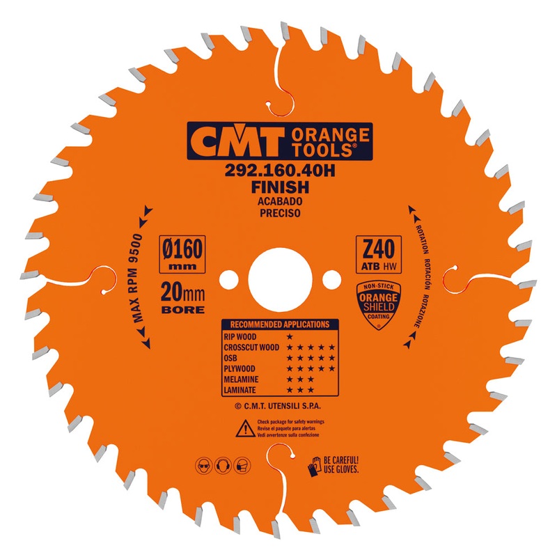 CMT Orange Tools 292.210.48M FINE FINISH 8-1/4x0.110/0.071x30mm   T=48 ATB