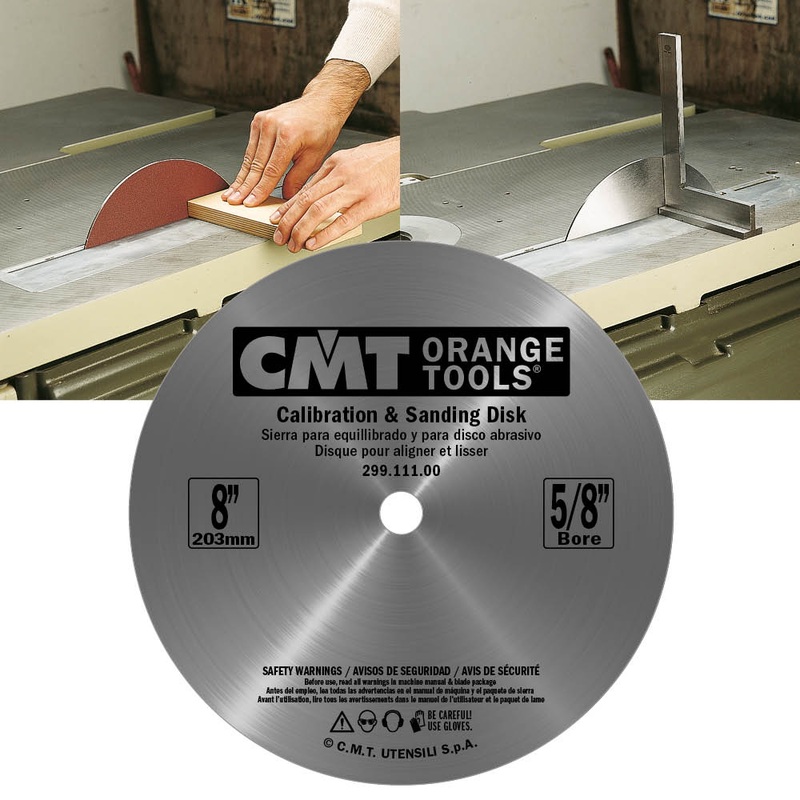 CMT Orange Tools 299.112.00 CALIBRATION & SANDING DISK 10x5/8