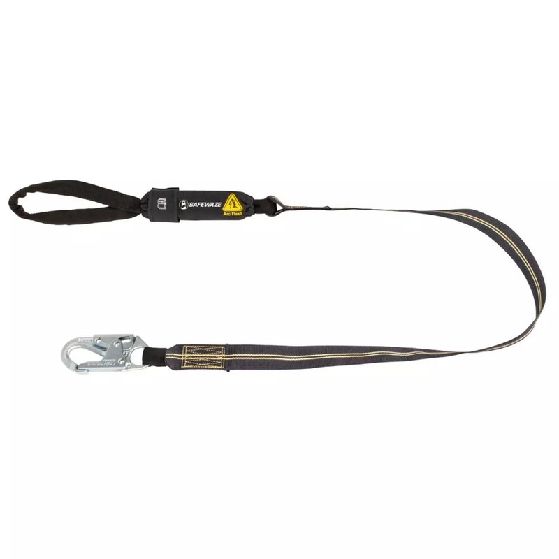 Arc Flash 6 Energy Absorbing Lanyard : Aramid, Snap Hook, Soft Loop