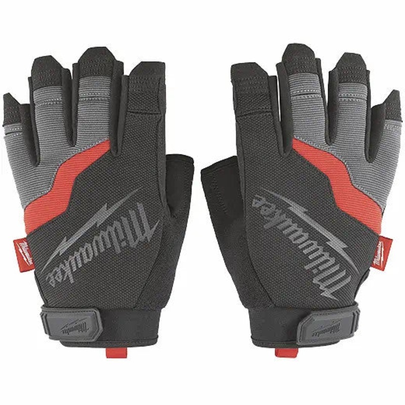 Large Fingerless Work Gloves