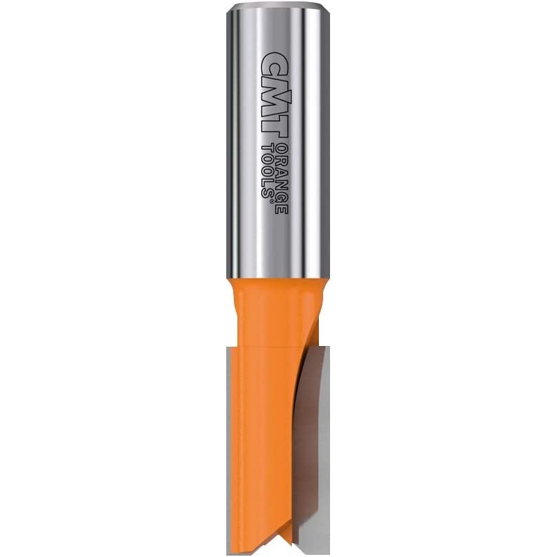CMT 811.627.11 Straight Bit, 1/2-Inch Shank, 1/2-Inch Diameter, Carbide-Tipped,Orange