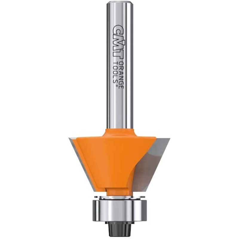 CMT 836.190.11 Chamfer Bit, 1/4-Inch Shank, 7/8-Inch Diameter, Carbide-Tipped