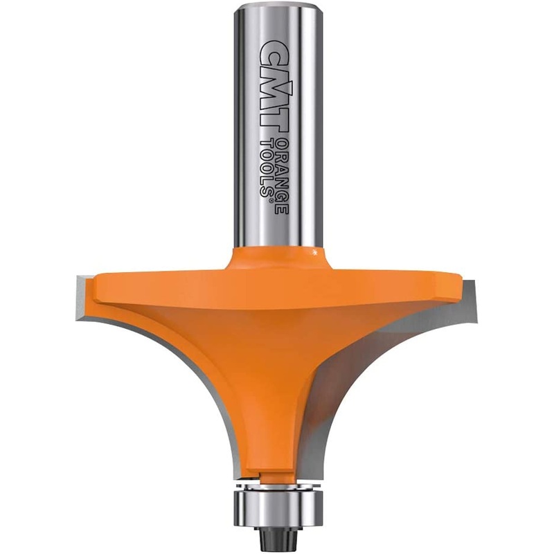 CMT 838.991.11 Roundover Bit, 1/2-Inch Shank, 7/8-Inch Radius, Carbide-Tipped