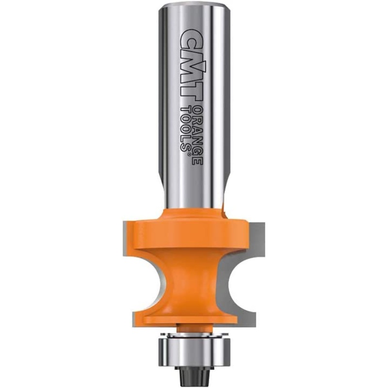 CMT 861.548.11 Corner Beading Bit, 1/2-Inch Shank, 3/16-Inch Radius, Carbide-Tipped,Orange
