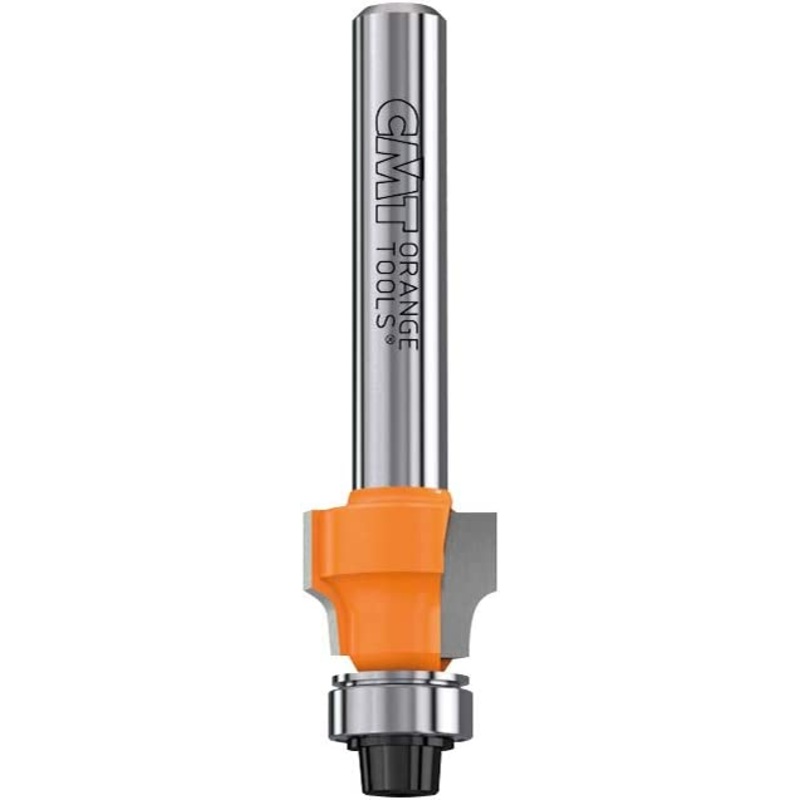CMT 807.015.11 File-Free Flush Trim Bit for Laminates, 1/16-Inch Radius, 1/2-Inch Shank