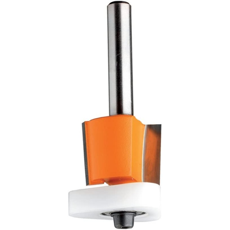 CMT 807.190.11 3-in-I Flush Trim Bit for MDF & Laminates, 5/8-Inch Cutting Length, 1/4-Inch Shank
