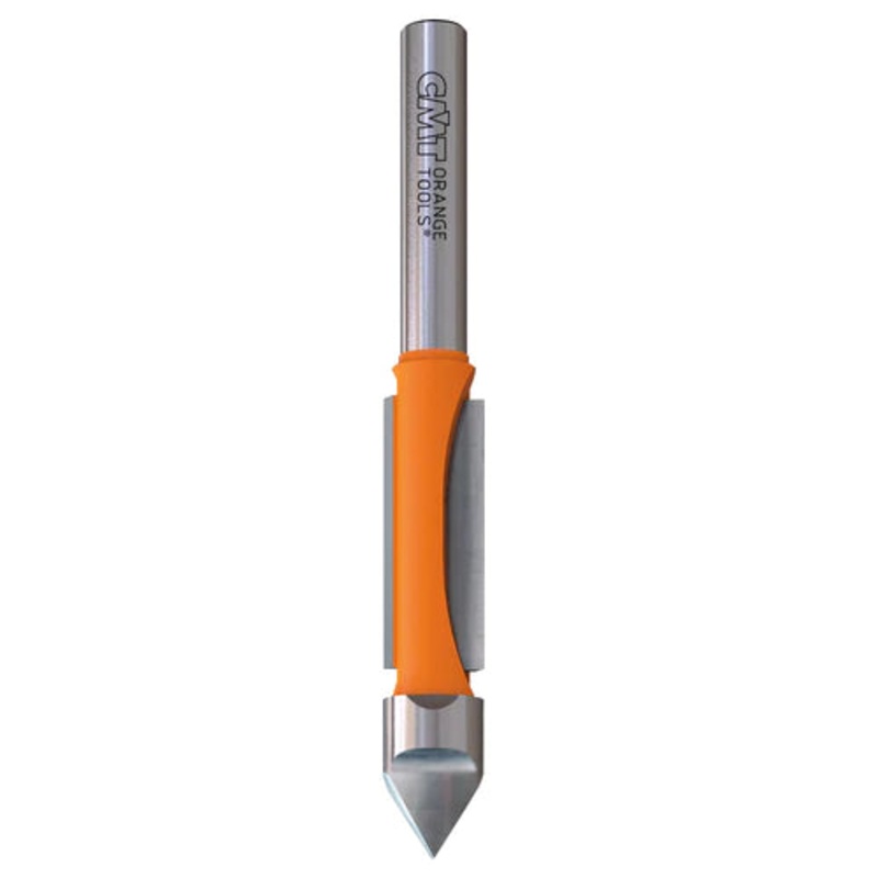 CMT 816.095.11 Panel Pilot Bit with Guide, 1/4-Inch Shank, 3/8-Inch Diameter, Carbide-Tipped