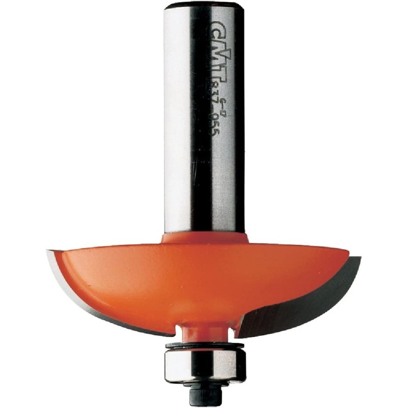 CMT 837.955.11 Cove Bit with 2-Inch Diameter with 1/2-Inch Shank