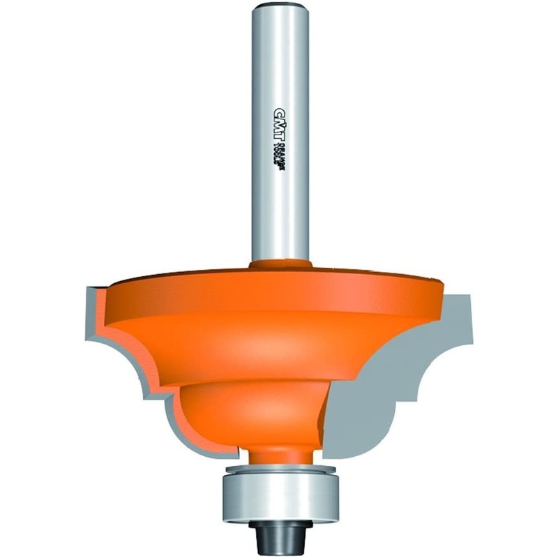CMT 841.380.11 Roman Ogee Bit, 1/4-Inch Shank, 1/4-Inch Radius