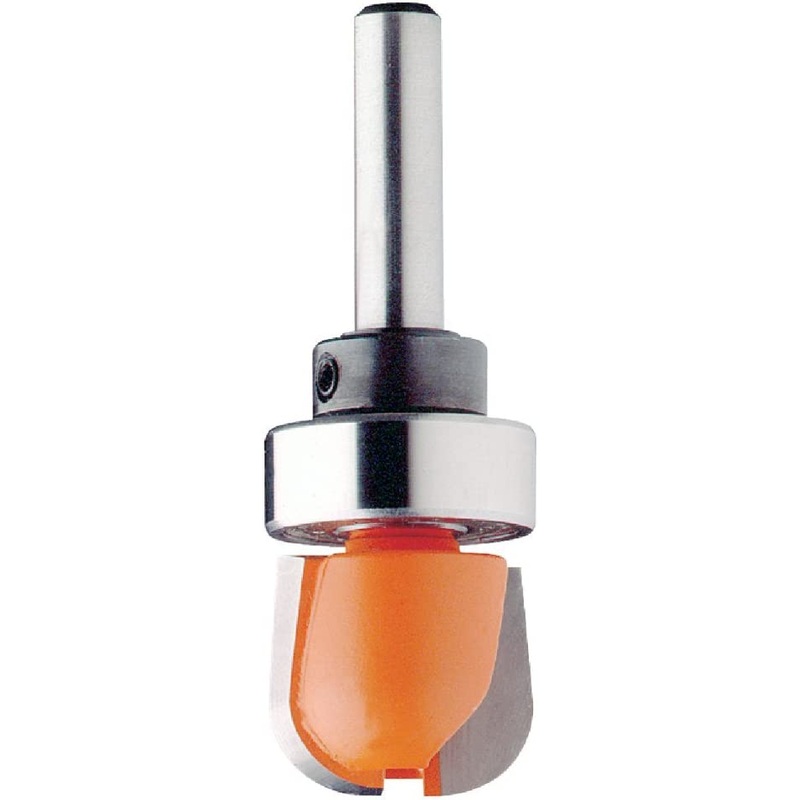 CMT 851.502.11B Bowl & Tray Bit With Bearing, 1/2-Inch Shank, 1-1/4-Inch Diameter, Carbide-Tipped,Orange