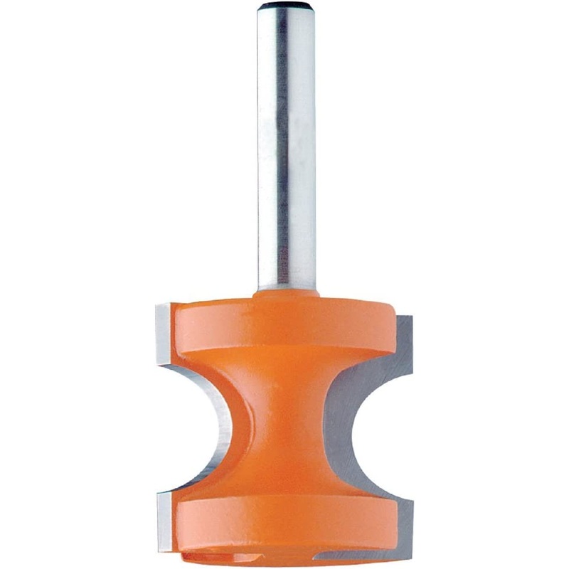 CMT 854.002.11 Bull Nose Bit, 1/4-Inch Shank, 1/8-Inch Radius