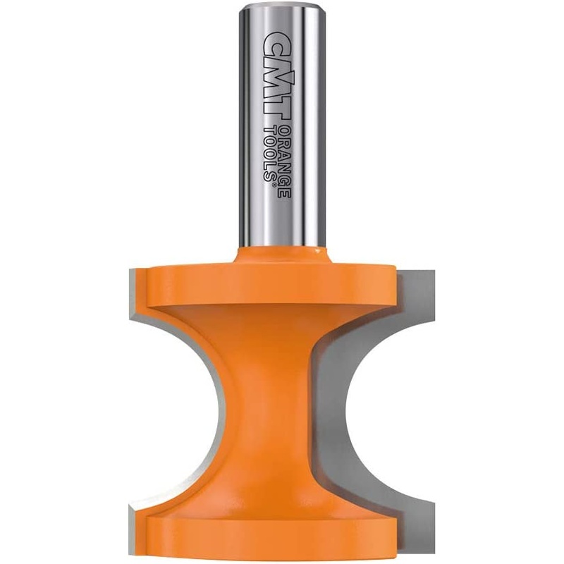 CMT 854.509.11 Bull Nose Bit, 1/2-Inch Shank, 1/2-Inch Radius, Carbide-Tipped
