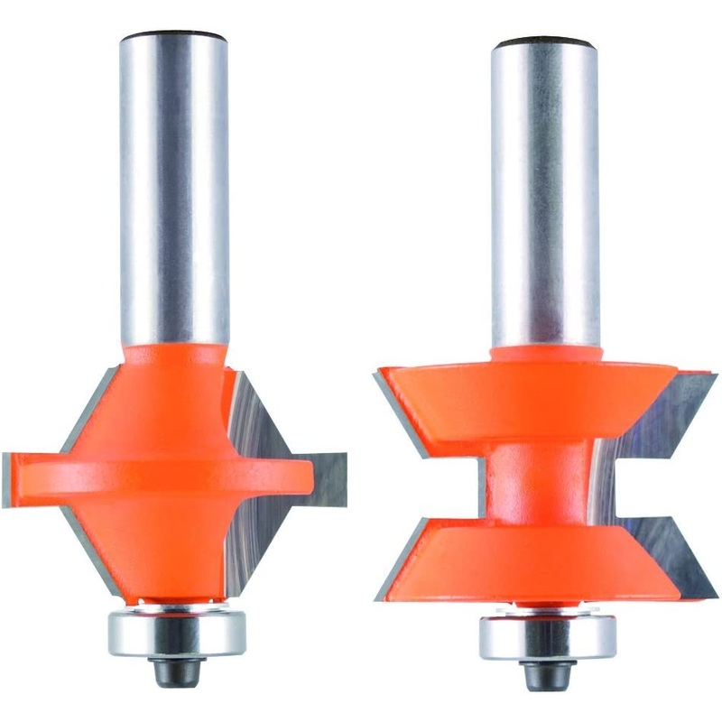 CMT 855.510.11 2-Pcs Edge Banding Bit Set, 1-37/64-Inch, 1/2-Inch Shank
