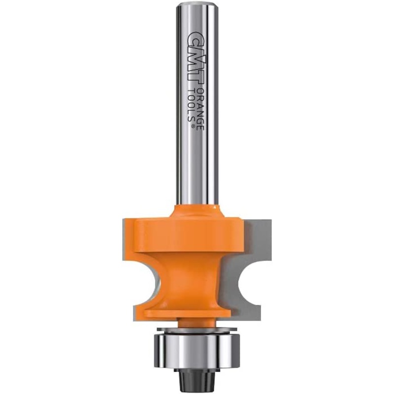 CMT 861.032.11 Corner Beading Bit, 1/4-Inch Shank, 1/8-Inch Radius, Carbide-Tipped