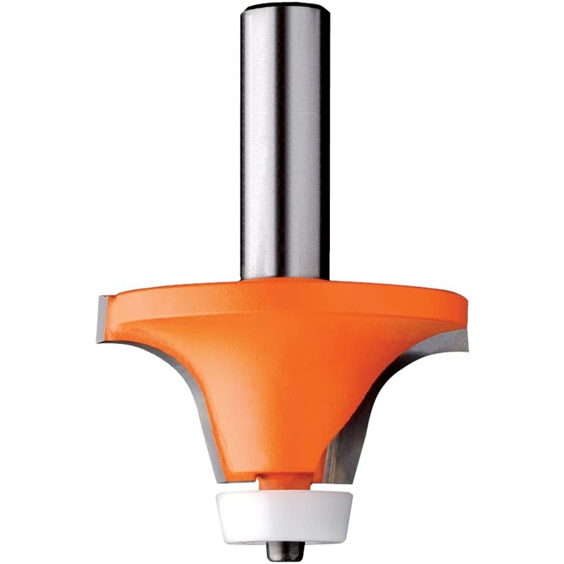 CMT 866.602.11 Solid Surface Rounding Over Bowl Router Bit W/Bearing, 2-Inch Diameter, 1/2-Inch Shank