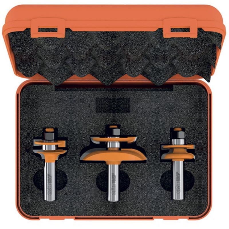 CMT Orange Tool 800.522.11 3-PIECE OGEE JUNIOR RAISED PANEL SET