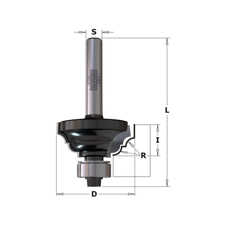 CMT Orange Tool 84103 CMT CONTRACTOR CLASSICAL OGEE BITS