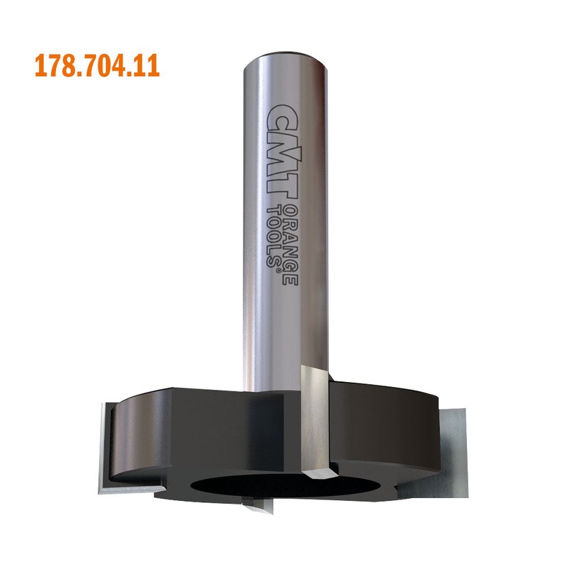 CMT Orange Tools 178.701.11 SPOILBOARD SURFACING ROUTER CUTTER D=1x1/4x3   S=1/4  RH