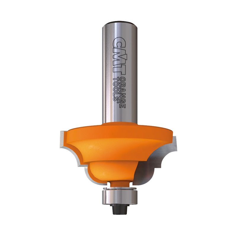 CMT Orange Tools 841.285.11 CLASSICAL OGEE BIT WITH BEARING D=1-5/16x1/2  R=5/32    S=1/4