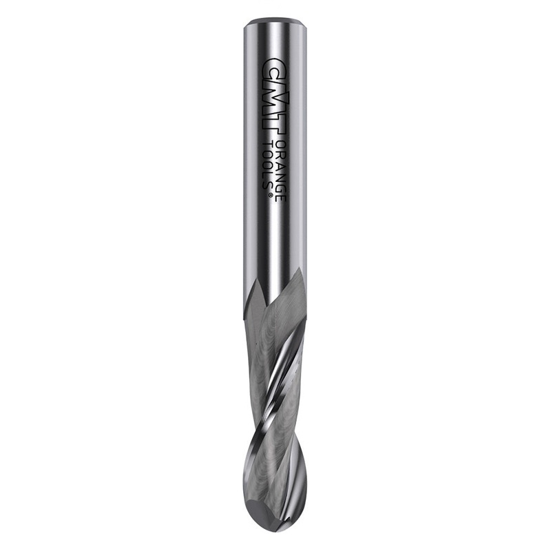 CMT Orange Tools 199.511.11 SOLID CARBIDE UPCUT BALL NOSE SPIRAL BIT 3/4