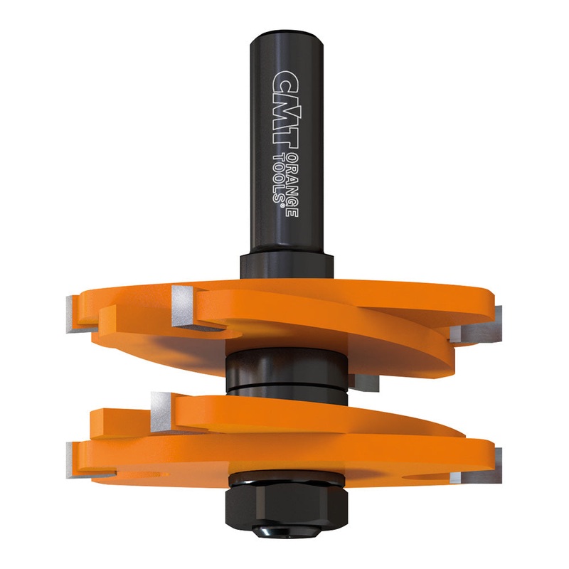 CMT Orange Tools 800.627.11 TENON CUTTING ROUTER BITS  D=3x1-3/8  S=1/2