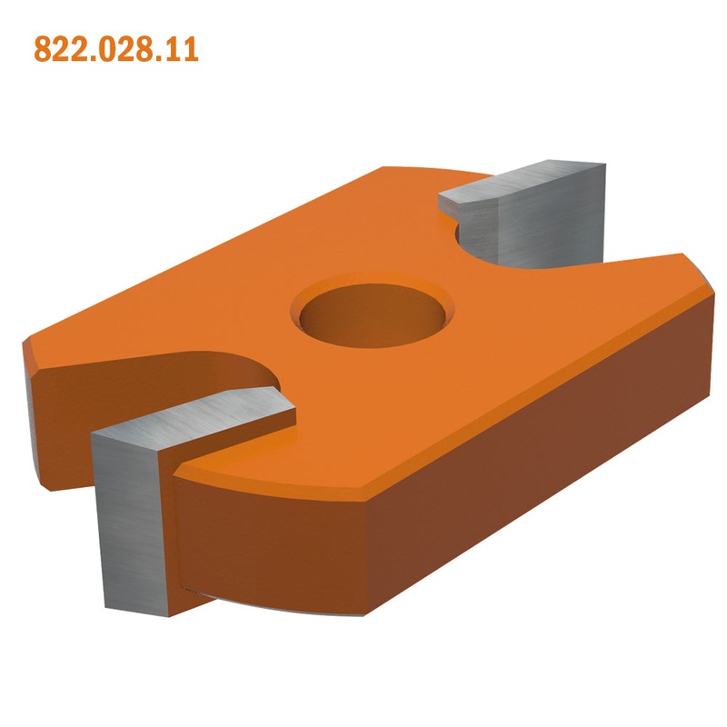 CMT Orange Tools 822.007.11 TWO-FLUTE SLOT CUTTER D=2-1/8  B=5/16  R=5/16  (x 890.527)