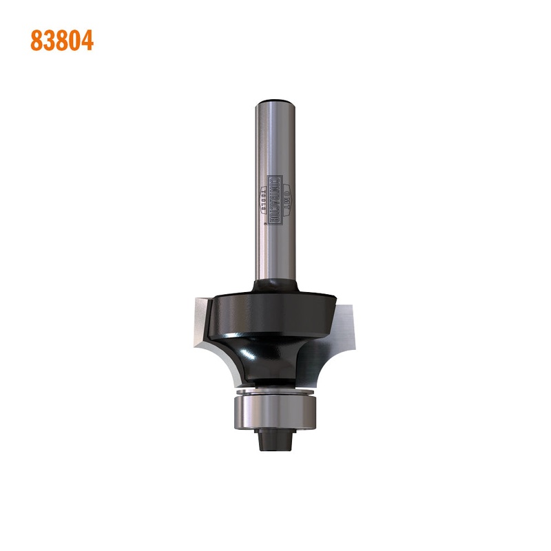 CMT Orange Tools 83803 CMT CONTRACTOR ROUNDOVER & BEADING BITS D=7/8  R=3/16  S=1/4
