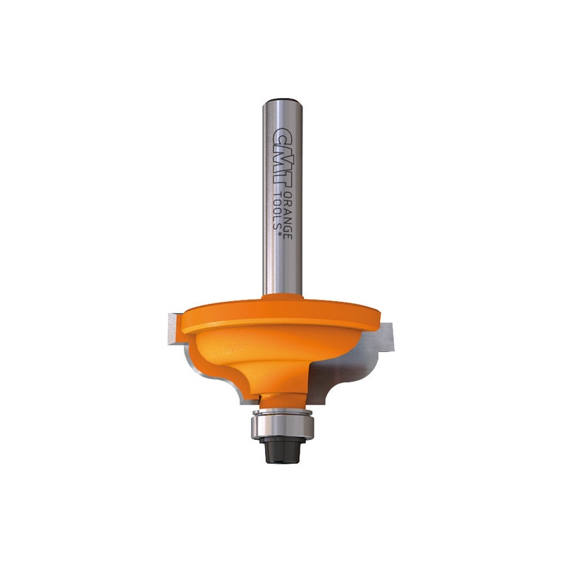 CMT Orange Tools 847.325.11 OGEE WITH FILLET BIT WITH BEARING D=1-3/8x1/2  R=3/16-9/64   S=1/4
