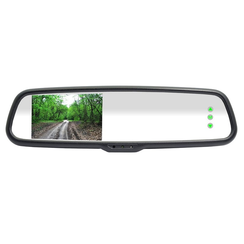 Avs 4.3" Avs Premium Rearview Mirror Rca Lcd Monitor/Rmb19