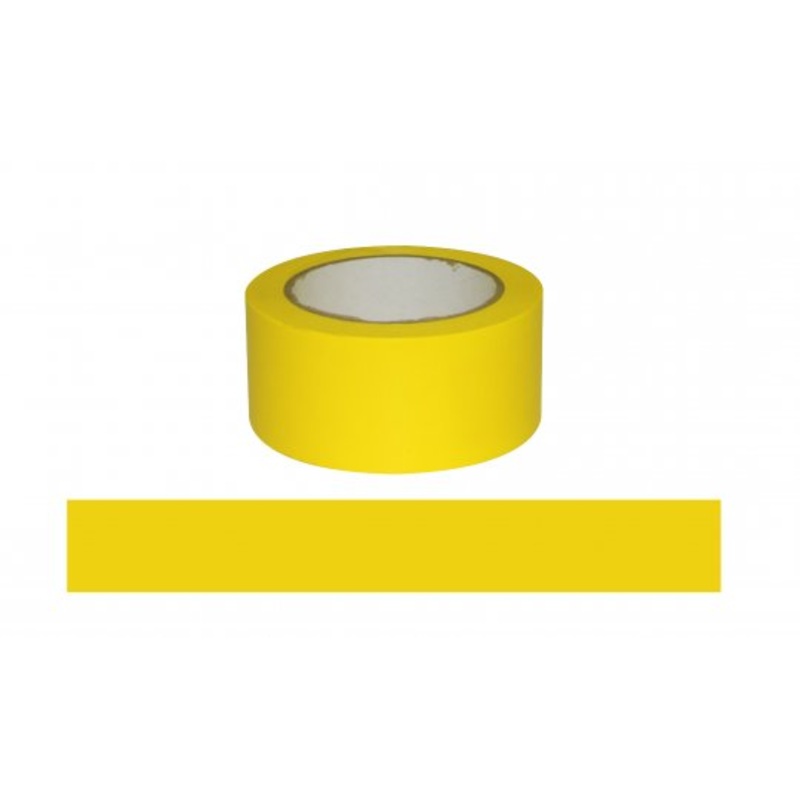 Floor Aisle Tape Yellow 50mm X 33m