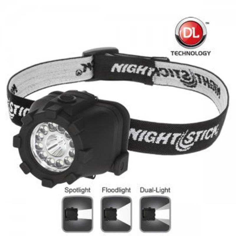 Nightstick Dual-Light Headlamp