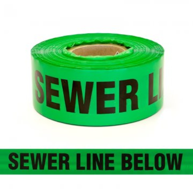 Sewer Mains Below Tape 250m