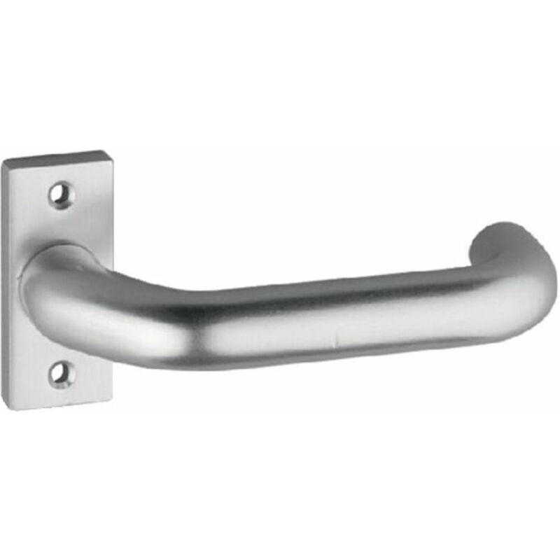 Perfil EDI orificio tirador puerta pieza 2308/0800 aluminio F1 (3000200016)