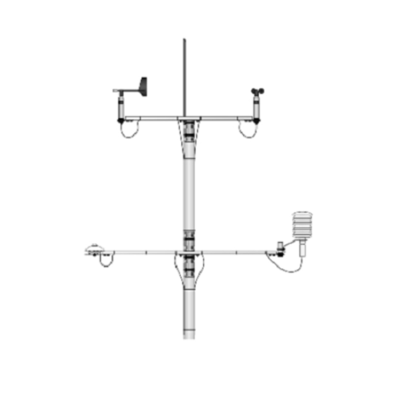 Aluminium made tripod mast, 2,5m - IC-14627.000000
